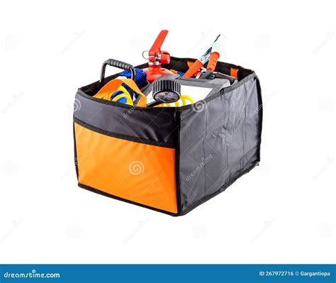 Emergency Kit For Car First Aid Kit Stock Photo Image Of Breakdown