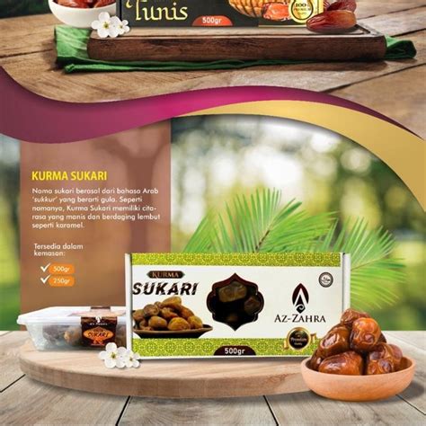 Jual Kurma Ramadhan Khalas Ajwa Tunis Sukari Gram Di Lapak Andalusia