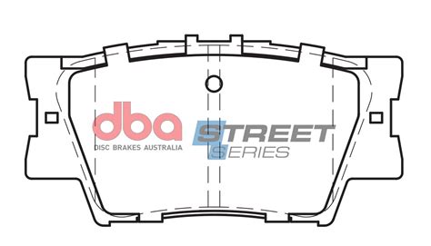 Rear Street Series Brake Pads Db1832ss Disc Brakes Australia