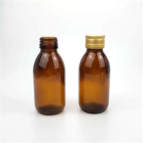 Amber Oral Liquid Medicine Glass Syrup Bottle China Syrup Glass