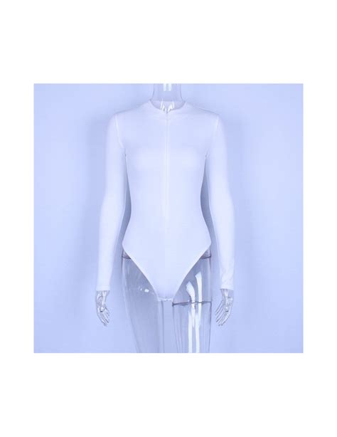 Ribbed Knit Long Sleeve Zipper High Neck Bodycon Sexy Body 2019 Autumn