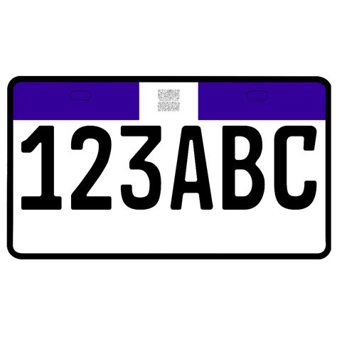 Temporary Plate Number For Motorcycle New Standard Size Shopee