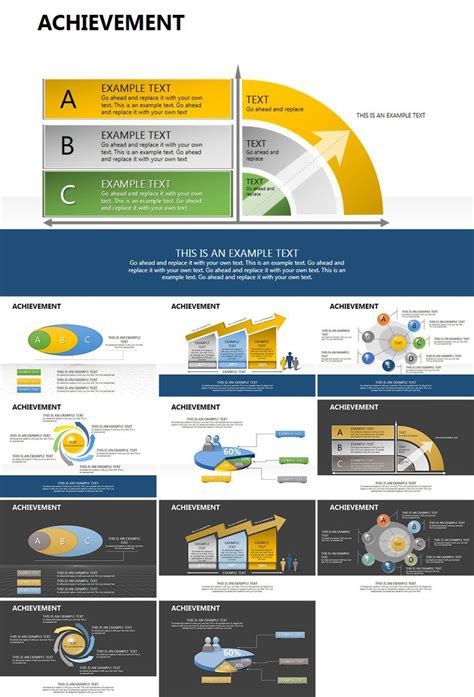 Achievement PowerPoint Diagrams | Keynote template, Powerpoint, Keynote