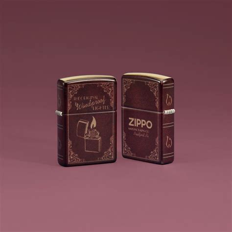 Zippo Storybook 540 Matte Windproof Lighter Zippo Usa