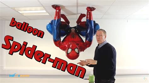 How To Inflate A Huge Spider Man Airwalker Balloon Ballon Spiderman