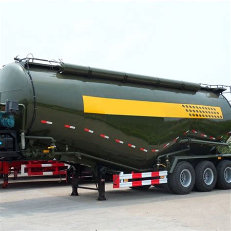 Factory Heavy Duty Dry Bulk Cement Trailer Powder Cement Bulker Tanker