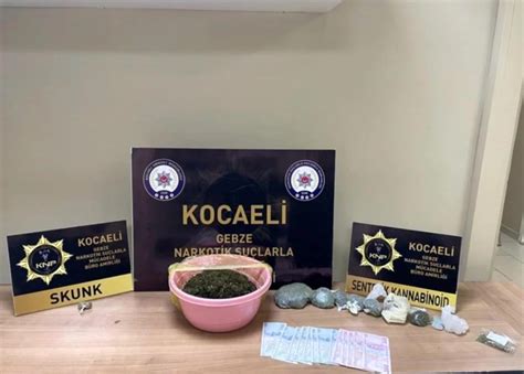 Kocaeli de Uyuşturucu Operasyonu 4 Tutuklama Haberler