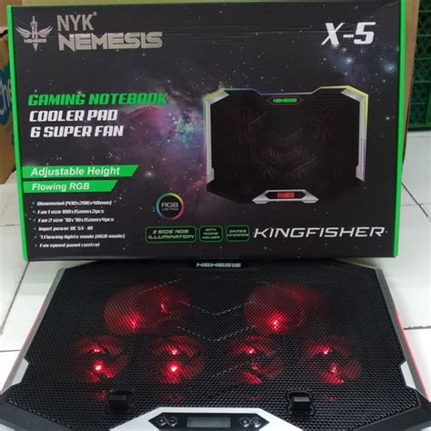 Jual Nyk Cooling Pad Rgb Nyk X Kingfisher With Controller Kota