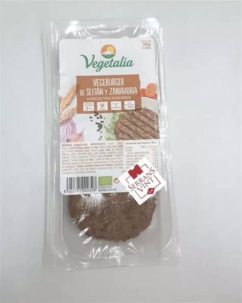 Vegeburguer De Seit N Y Zanahorias De Vegetalia Un Producto Ecol Gico