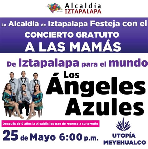 Concierto De Los Ángeles Azules Dónde Será Y Cómo Verlos Gratis En Iztapalapa Infobae