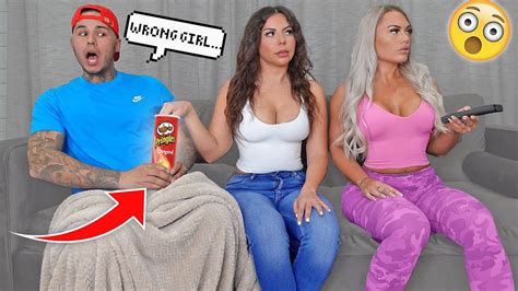 PRINGLES PRANK ON STEP SISTER! - YouTube