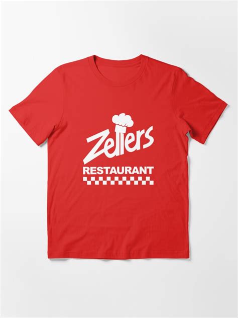 "Zellers Restaurant (White logo)" T-shirt for Sale by StudioMarimo ...