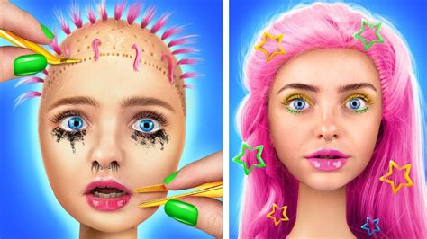 Relooking Extrême En Poupée Barbie Avec Des Gadgets Vus Sur TikTok D