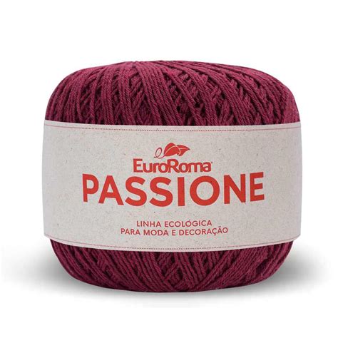 Linha Passione EuroRoma 150g 801 Verde Limão Linha de Bordado