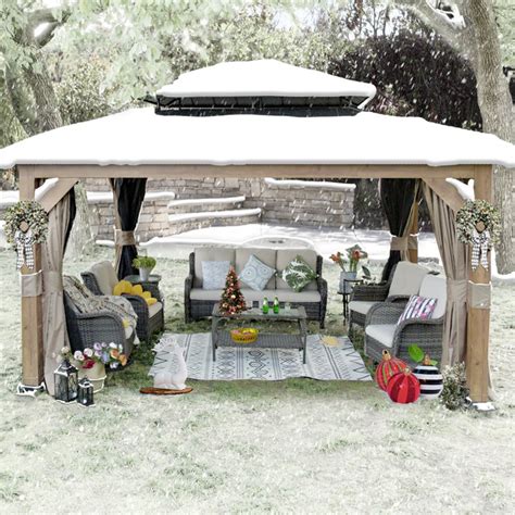 Joyside 15 Ft W X 13 Ft D Aluminum Patio Gazebo Wayfair