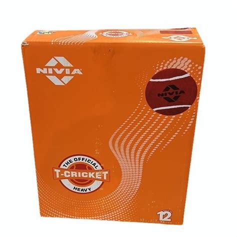 Nivia Cricket Tennis Ball At Rs 564box Nivia Cricket Balls In Patna