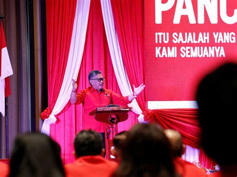 Pdip Minta Kader Dekati Rakyat Pilih Ganjar Mahfud