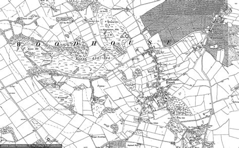 Old Maps Of Woodhouse Eaves Leicestershire Francis Frith