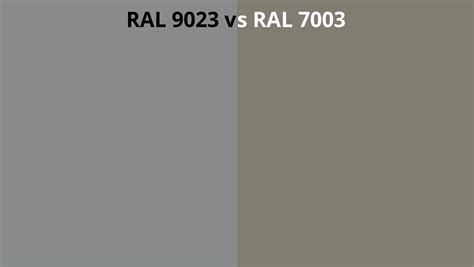 Ral 9023 Vs 7003 Ral Colour Chart Uk