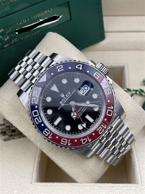 Rolex Gmt Master Ii Pepsi Full Set Apdm