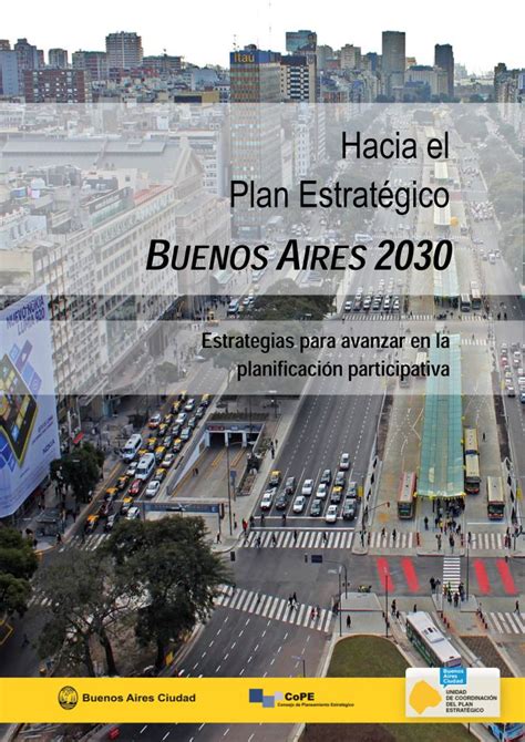 Hacia El Plan Estrat Gico Buenos Aires Buenos Aires Ciudad