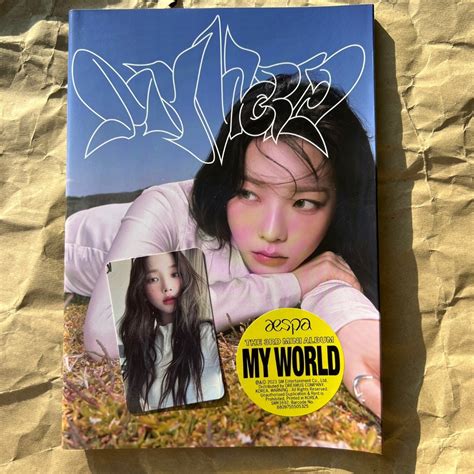 [พร้อมส่ง] อัลบั้ม Aespa The 3rd Mini Album〖my World〗tabloid Intro Ver