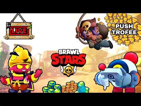 LIVE Push Spre 20 000 Trofee Pe Brawl Stars YouTube