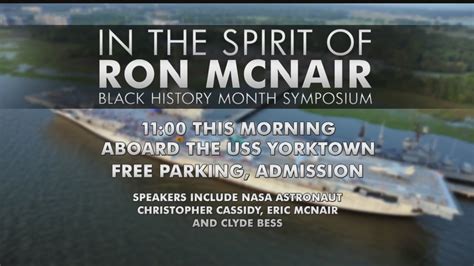 Astronaut To Speak At Black History Month Symposium At Patriots Point