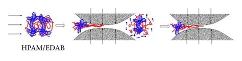 Schematic Description Of The Chemical Flooding Processes For The