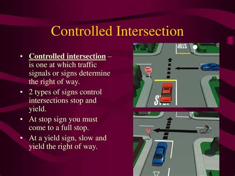 Chapter 7 Negotiating Intersections Ppt Download