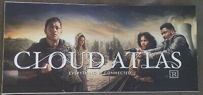 Cloud Atlas X Movie Theater Mylar Wachowskis Tom Hanks Halle Berry