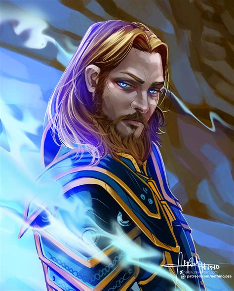 Artstation Warcraft Anduin Lothar