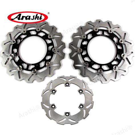 Arashi 1 Set 296mm 220 Mm CNC Full Floating Front Rear Brake Disc Rotor