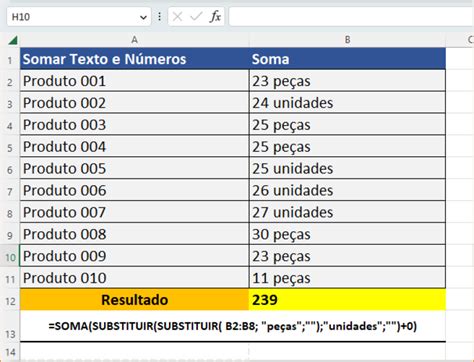 Como Somar C Lulas Texto E N Meros Na Planilha De Excel Tudo Excel