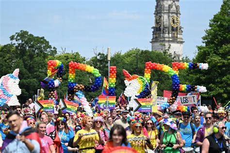 Best Pictures From Pride Cymru 2023 As Thousands Celebrate In The