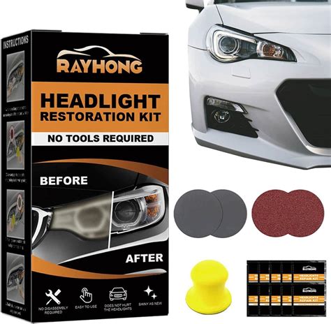 Gooli Headlight Cleaner And Restorer Kit Car Headlight Restoration