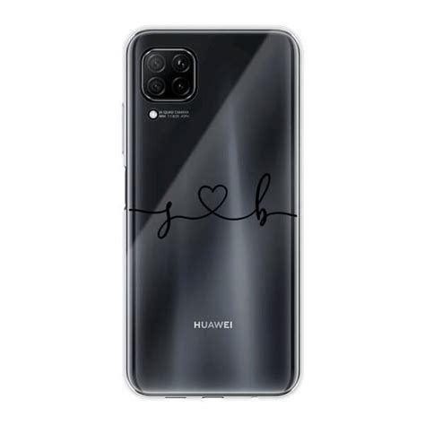 Personalisierte Handyh Lle Mit Euren Initialien Geschwungen Huawei