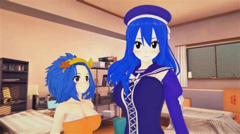 3d Hentai Fairy Tail Sexe Avec Juvia Et Levy Vidéos Porno Gratuites Youporn