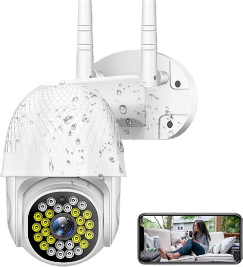 Salandens Camara De Seguridad Wifi Exterior Camara Wifi Hd1080p