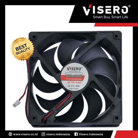 Cooling Fan Dc V Cm Visero Soket Kipas Pendingin Lazada Indonesia