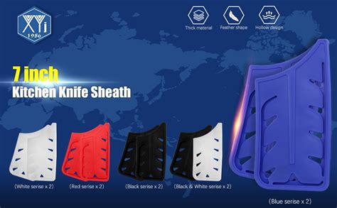 Xyj 2pcsset Knife Covers Universal Knife Blade Guards Protector