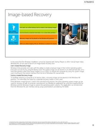 Windows Rec Envi04 Windows Recovery Environment PDF