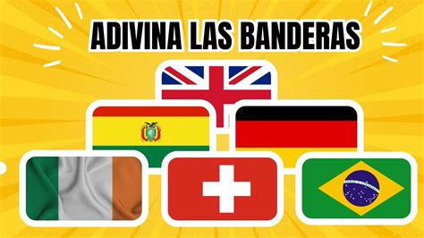 Desafío Mundial Adivina las Banderas de los Países YouTube