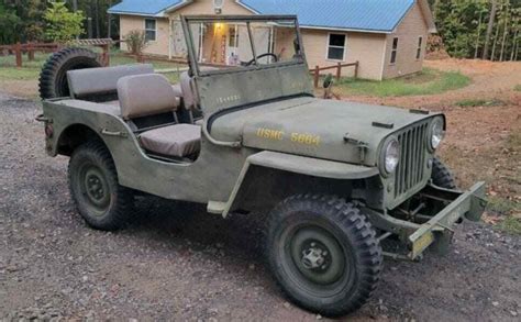 Army Clone Willys Jeep Cj A Barn Finds