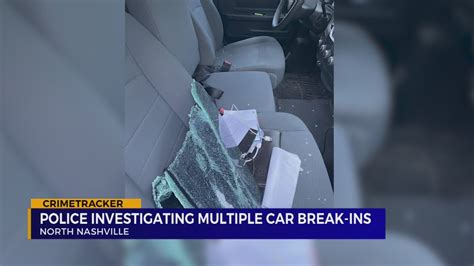 Police Investigating Multiple Car Break Ins Youtube