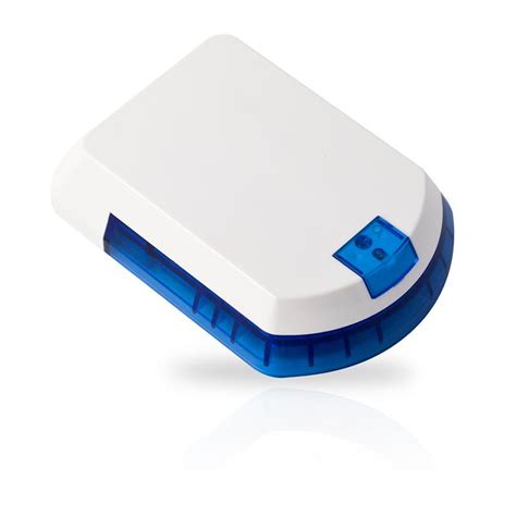 Sirene Exterior Wireless Strobe Azul