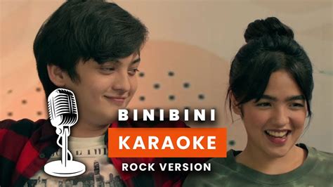 Binibini Zack Tabudlo Karaoke Rock Version Backing Track Minus One