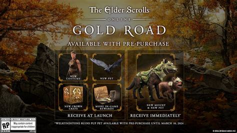 Pre-order The Elder Scrolls Online Deluxe Upgrade: Gold Road | PC Mac ...