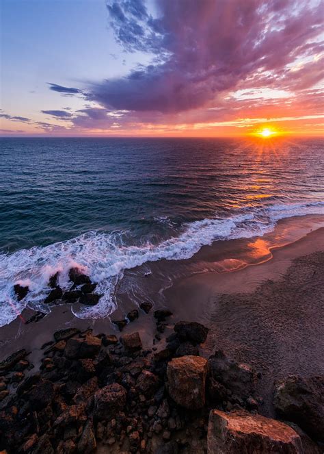 Just Perfect Sunset Malibu Beach California Hd Phone Wallpaper Pxfuel