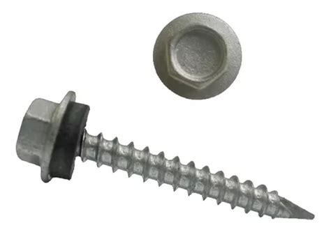 Tornillo Autoperforante Hex P Techo Pta Espada 10 X 3 1 2 Cuotas Sin